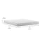 Flash Furniture 8" King Cooling Green Tea Memory Foam Mattress CL-MF101-8-K-GG - alternate 7